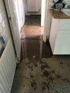 Residential sewage backup in Weehawken, NJ 07086